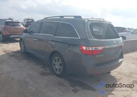 2013 Honda Odyssey Ex-L z USA, uszkodzony, nr VIN 5FNRL5H66DB069061